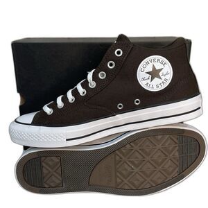 Converse CTAS Malden Street Mid Top Men 11 Canvas Shoes A11708F Grind Coffee
